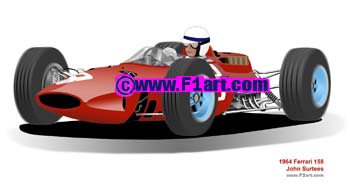 Ferrari 158 1964 John Surtees