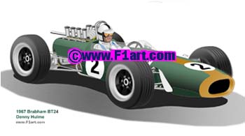 Brabham BT24 1967 Denny Hulme