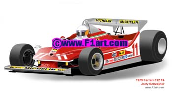 Ferrari 312T4 1979 Jody Scheckter