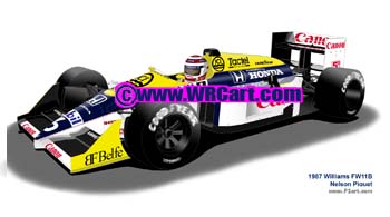 Williams FW11b 1987 Nelson Piquet