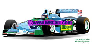 Benetton B194 1993 Michael Schumacher