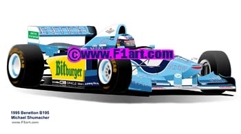 Benetton B195 1995 Michael Schumacher