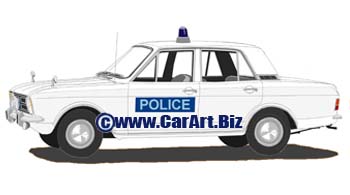 Ford Cortina II  Essex police