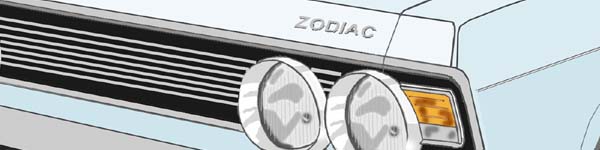 Ford Zodiac IV  close up