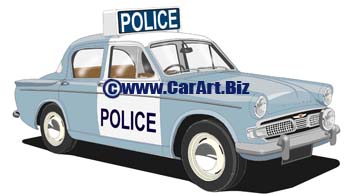 Hillman Minx  Somerset police