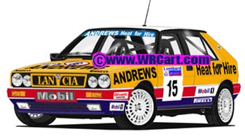 Lancia Delta IntegraleRAC Rally Rally 1987 Russell Brookes