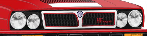 Lancia Delta  close up