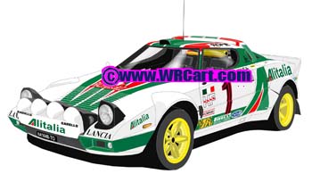 Lancia Stratos Monte Carlo Rally 1977 Sandro Munari