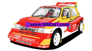 MG Metro 6R4No particular Rally 1986 Didier Auriol
