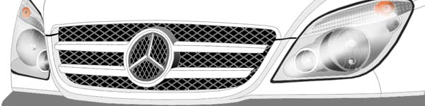 Mercedes Sprinter  close up