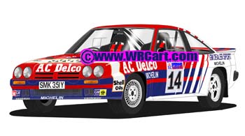 Opel Manta 400RAC Rally Rally 1985 Jimmy McRae
