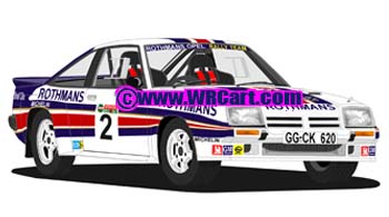Opel Manta 400Welsh Rally Rally 1984 Jimmy McRae