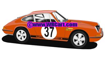 Porsche 911 Monte Carlo Rally 1969 Bjorn Waldegard