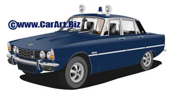 Rover P6 3500 Metropolitan police