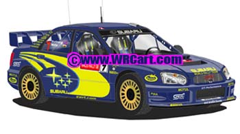 Subaru Impreza WRC 2003GB Rally 2003 Petter Solberg