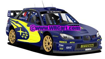 Subaru Impreza WRC 2006Monte Carlo Rally 2006 Stephane Sarrazin