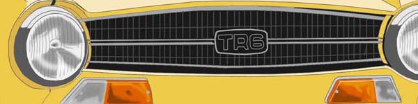 Triumph TR6  close up
