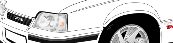 Vauxhall Astra 2 GT/E close up