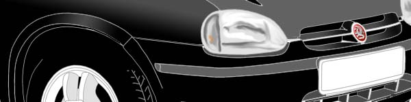 Vauxhall Corsa  close up