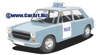 Austin 1100  Metropolitan police