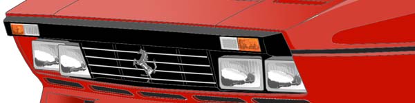 Ferrari 288 GTO  close up