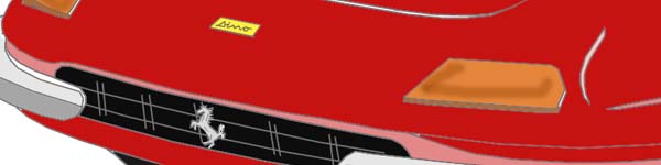 Ferrari Dino  close up